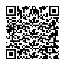 QR Code pour le numéro de téléphone +2698421840