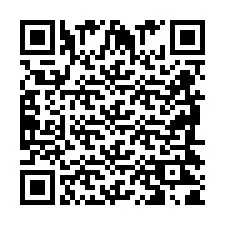 QR-код для номера телефона +2698421844