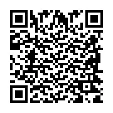 QR-code voor telefoonnummer +2698421856