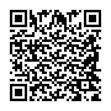 QR Code สำหรับหมายเลขโทรศัพท์ +2698421879