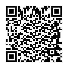 QR kód a telefonszámhoz +2698421890