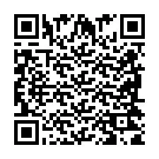 QR Code สำหรับหมายเลขโทรศัพท์ +2698421896