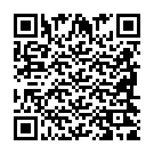 QR-koodi puhelinnumerolle +2698421913