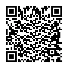 QR-code voor telefoonnummer +2698421923