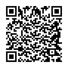 Código QR para número de teléfono +2698421929