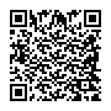 QR-код для номера телефона +2698421966