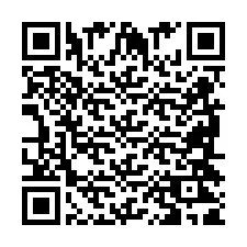 QR код за телефонен номер +2698421973