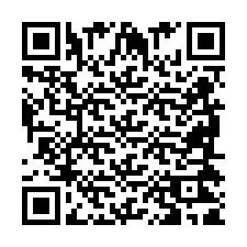 QR Code pour le numéro de téléphone +2698421983