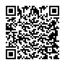 QR код за телефонен номер +2698421997