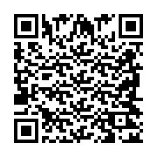 QR Code pour le numéro de téléphone +2698422038