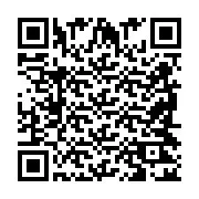 QR код за телефонен номер +2698422039