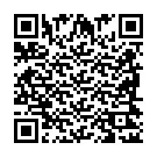 QR-код для номера телефона +2698422106