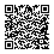 QR код за телефонен номер +2698422147