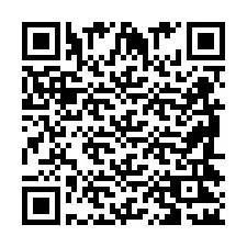 QR Code pour le numéro de téléphone +2698422151