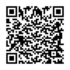 QR-код для номера телефона +2698422164