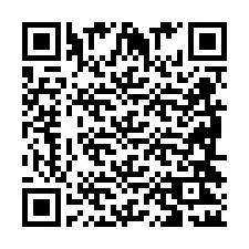 Código QR para número de telefone +2698422172