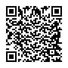 QR-Code für Telefonnummer +2698422176