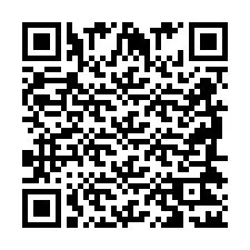 QR Code สำหรับหมายเลขโทรศัพท์ +2698422184