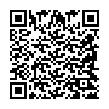 Código QR para número de telefone +2698422228