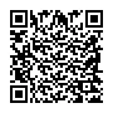 Código QR para número de telefone +2698422249