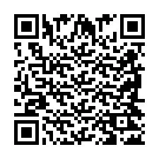 Código QR para número de telefone +2698422268