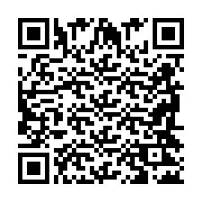 QR Code pour le numéro de téléphone +2698422275