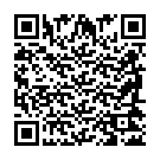 Código QR para número de telefone +2698422281