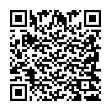 QR код за телефонен номер +2698422334