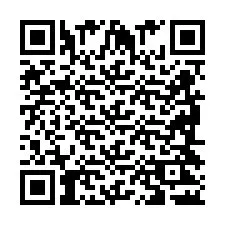 Código QR para número de teléfono +2698422362