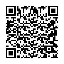 QR Code pour le numéro de téléphone +2698422430