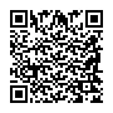 QR-Code für Telefonnummer +2698422455