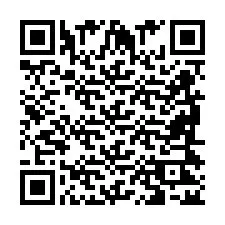 QR-код для номера телефона +2698422507