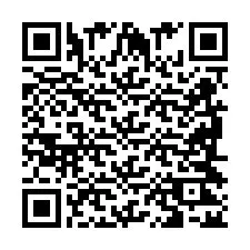 QR Code pour le numéro de téléphone +2698422536