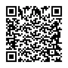 QR код за телефонен номер +2698422552