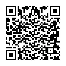 QR kód a telefonszámhoz +2698422587