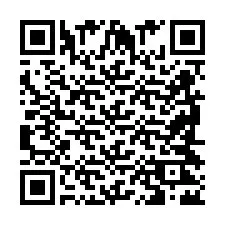 QR код за телефонен номер +2698422639