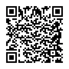 QR код за телефонен номер +2698422659