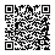 Código QR para número de teléfono +2698422664