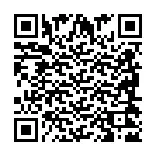 QR-code voor telefoonnummer +2698422682