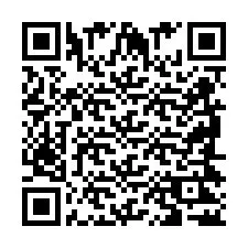 QR kód a telefonszámhoz +2698422748