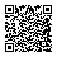 QR-код для номера телефона +2698422755