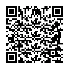 QR-код для номера телефона +2698422787