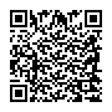 Código QR para número de telefone +2698422790