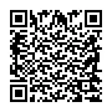 Código QR para número de teléfono +2698422791