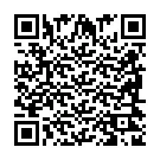 Código QR para número de teléfono +2698422802