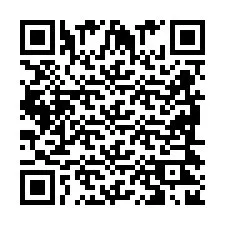 Código QR para número de telefone +2698422806