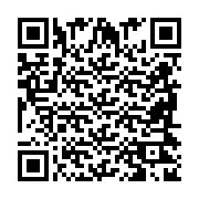 QR-code voor telefoonnummer +2698422807