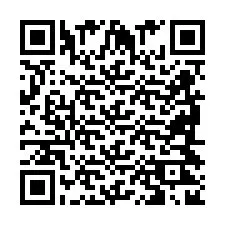 QR-code voor telefoonnummer +2698422823