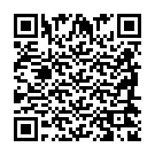 QR код за телефонен номер +2698422880