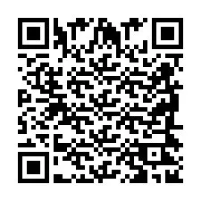 QR код за телефонен номер +2698422904